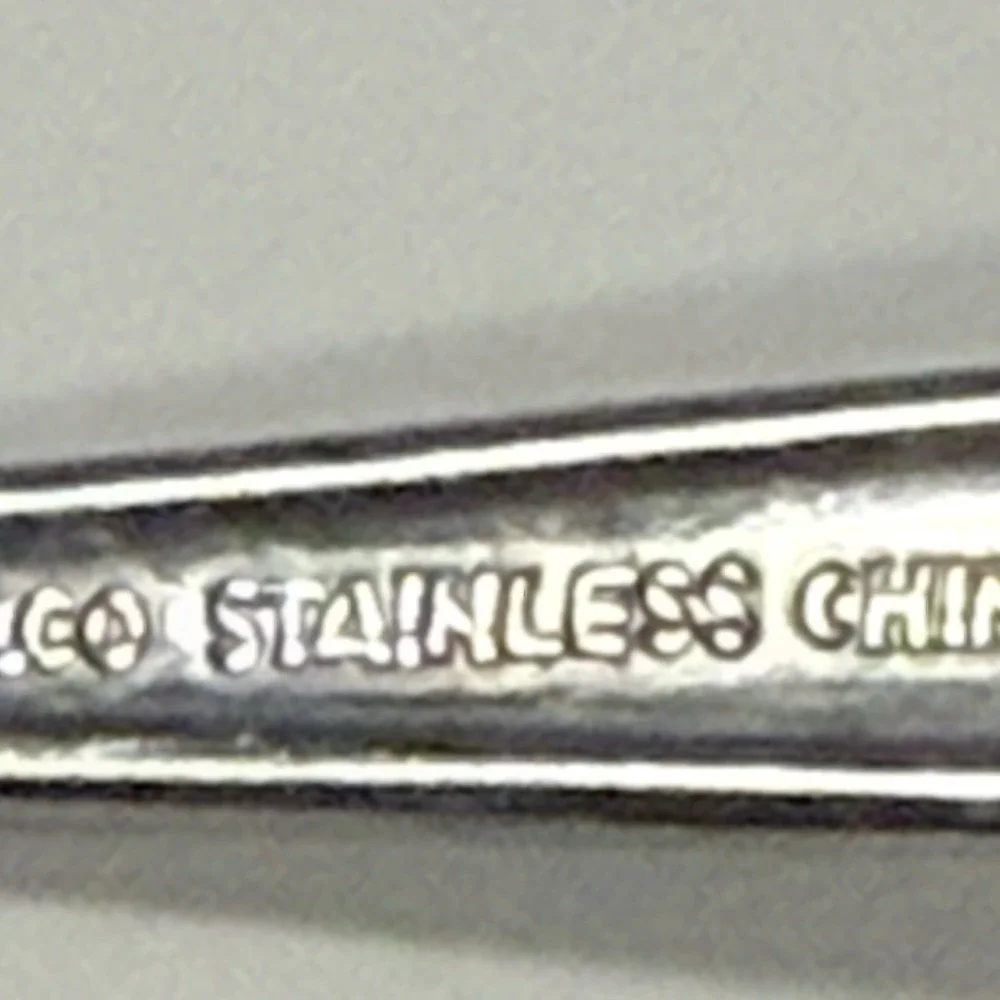 Vintage Walco Melinda Style Stainless Steel Replacement Dinner Fork And Teaspoon